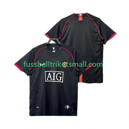 Fußballtrikots Manchester United 2007 2008 Retro Kurzarm Auswärts-trikot kaufen